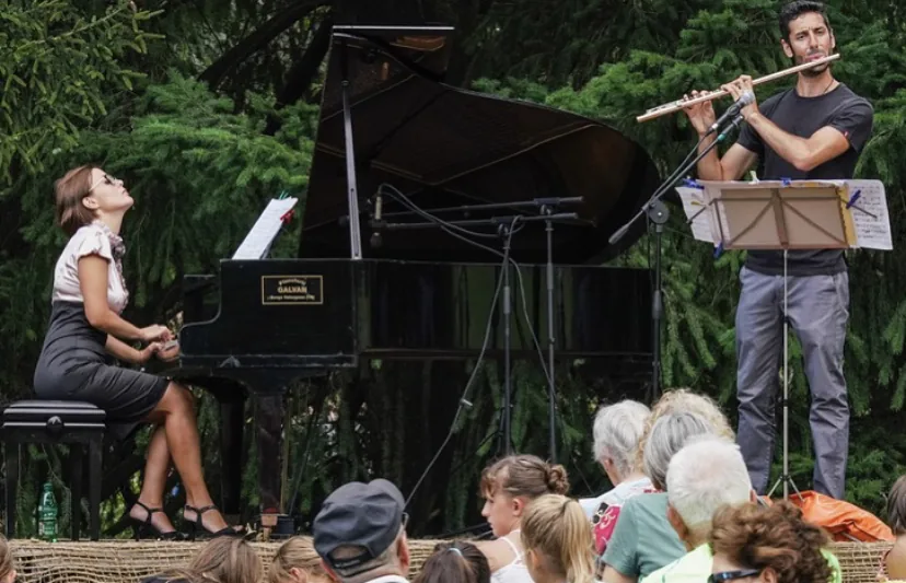 Ester Snider - Concerto per flauto e pianoforte a Bannio Anzino, Valle Anzasca (VB)