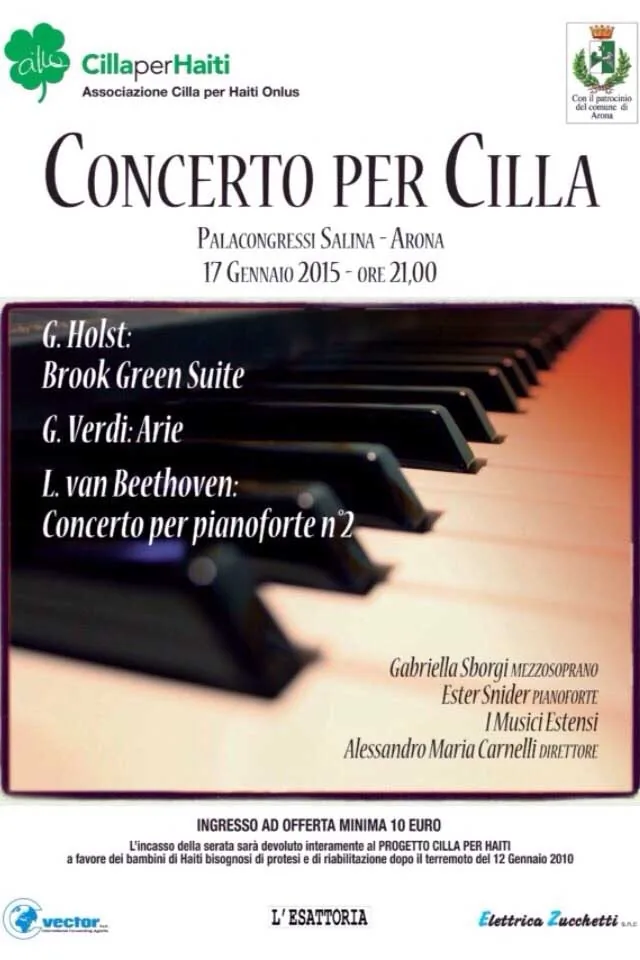 Ester Snider - Concerto per Pianoforte e Orchestra al Palacongressi di Arona (NO)