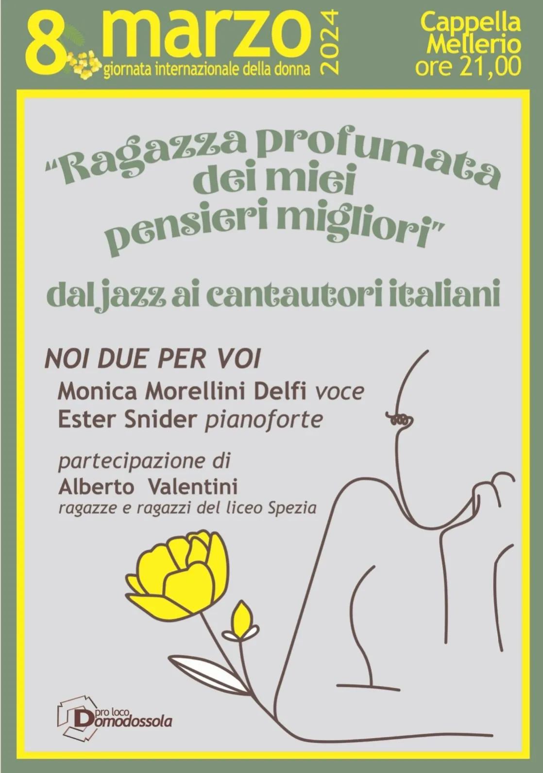Ester Snider - Concerto per voce e pianoforte a Domodossola (VB)