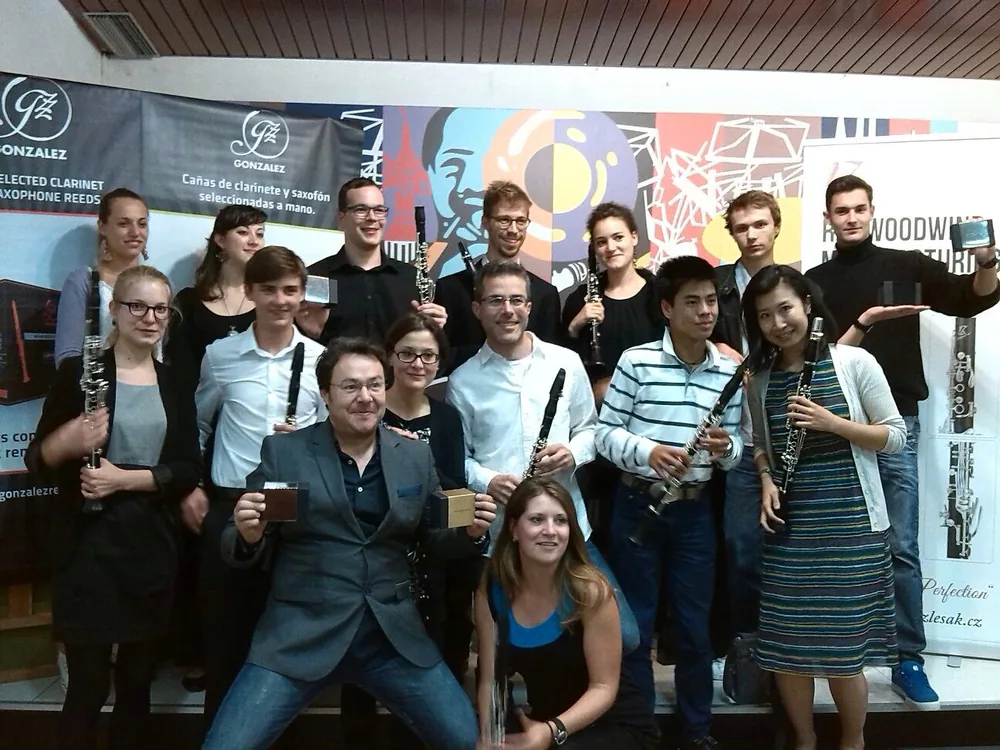 Ester Snider - Masterclass di Clarinetto col Maestro Milan Rericha