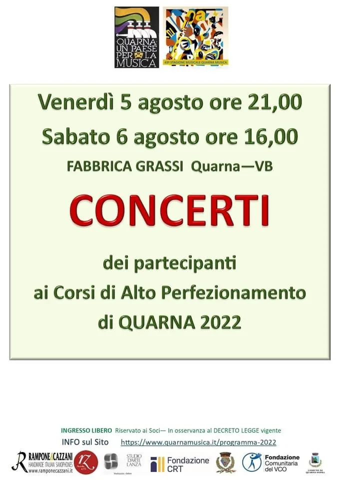 Ester Snider - Masterclass a Quarna Sotto (VB)