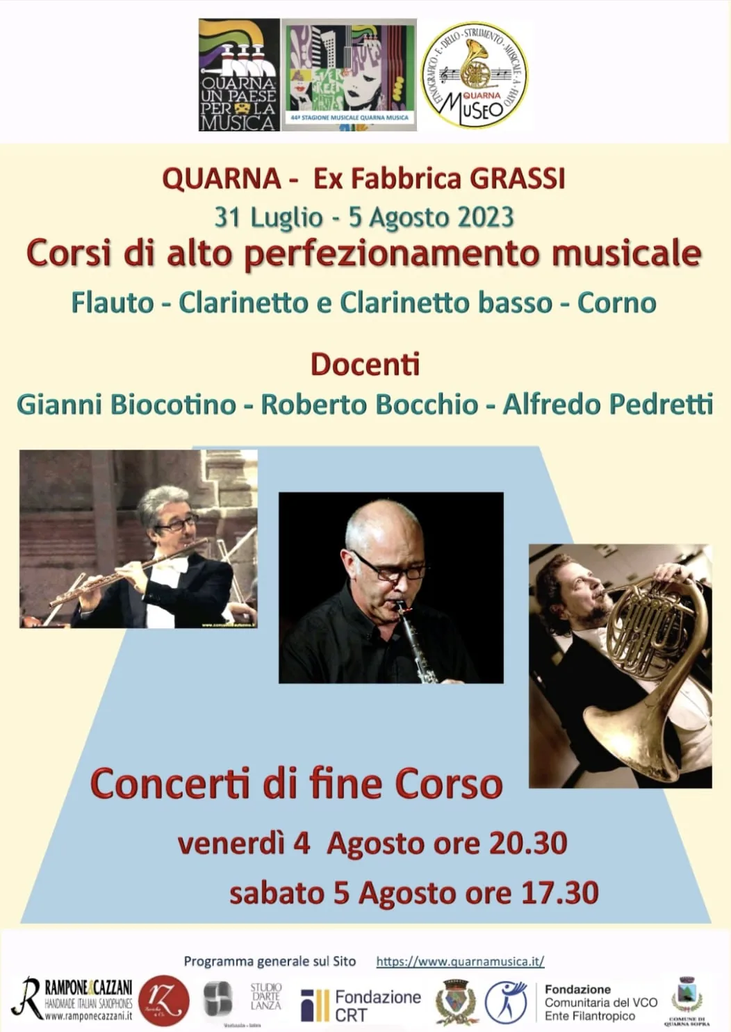 Ester Snider - Masterclass a Quarna Sotto (VB)