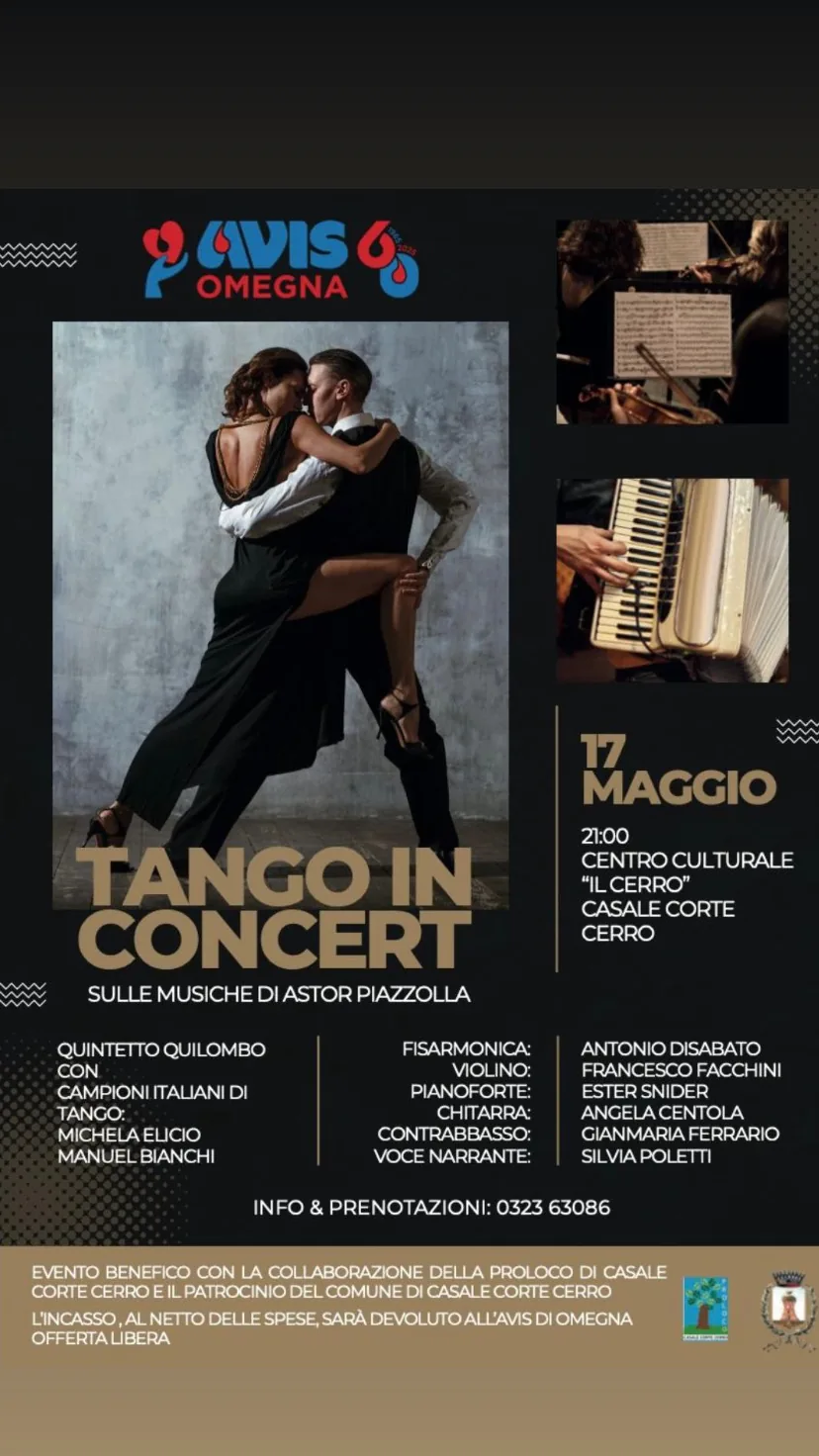 Ester Snider - Vayamos Al Tango a Casale Corte Cerro (VB)