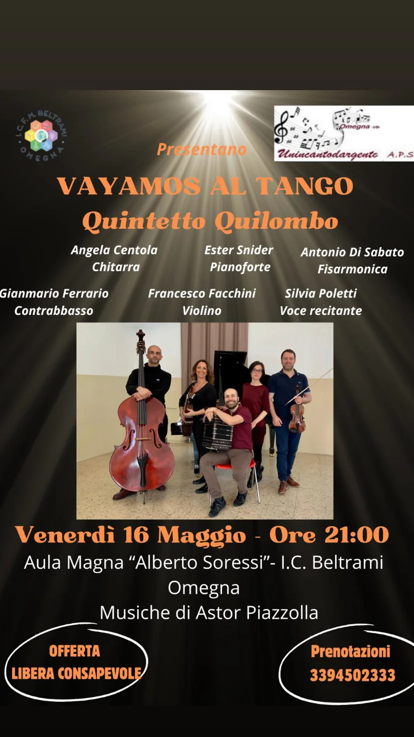 Ester Snider - Vayamos Al Tango a Omegna (VB)