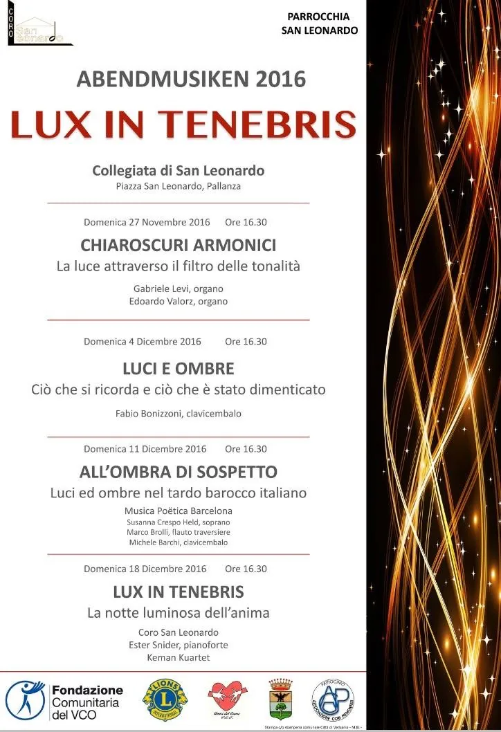 Ester Snider - Concerto con il Coro San Leonardo a Verbania Pallanza