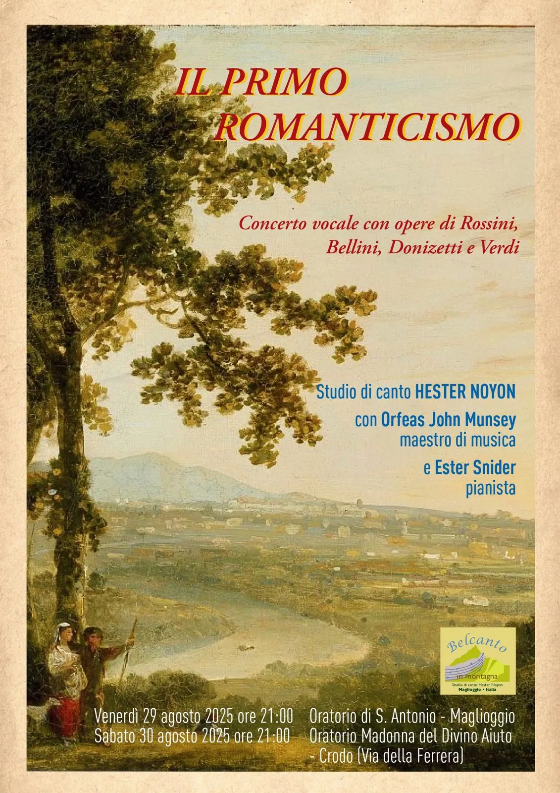 Masterclass di Canto